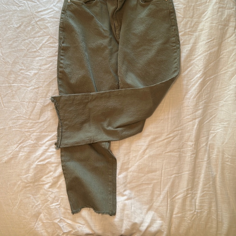Light green lift curvy jeans 8